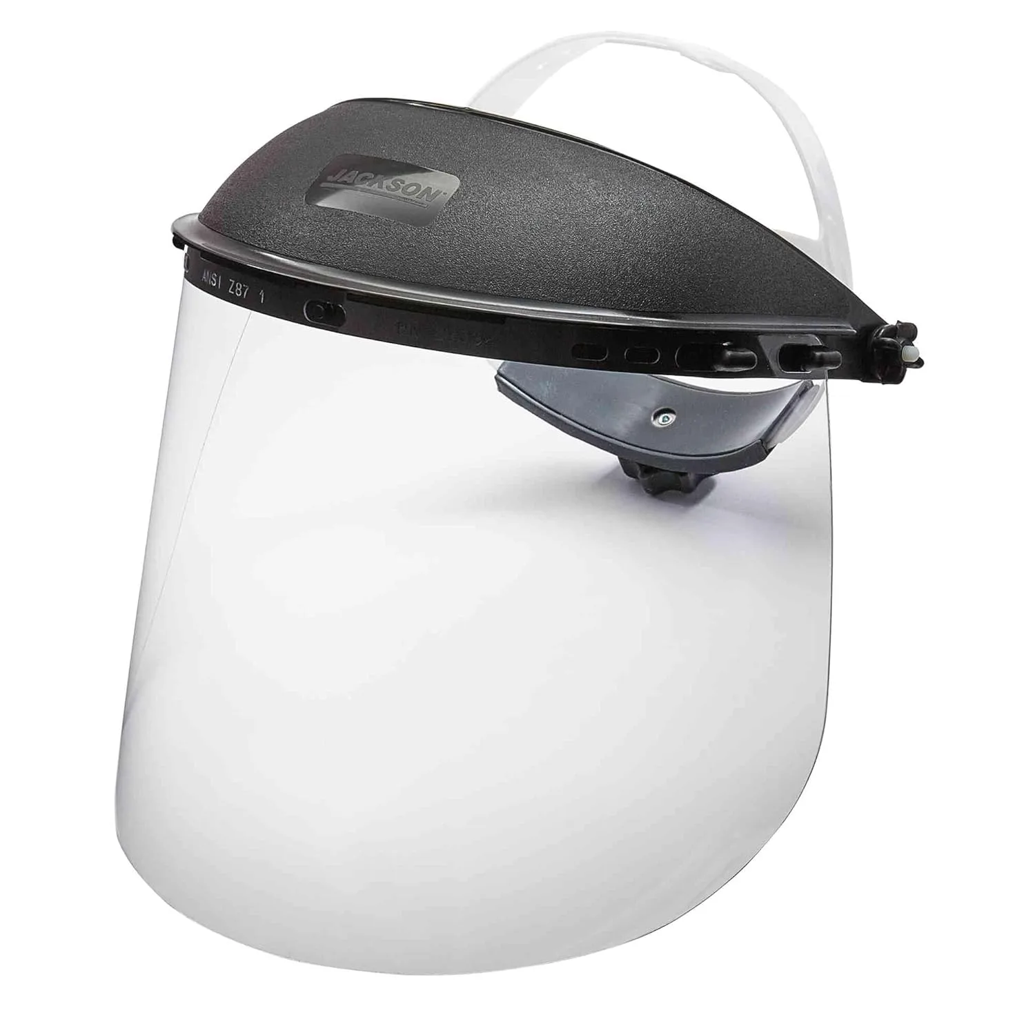 Jackson Safety 170-SB, Lightweight Scratch-Resistant Safety Headgear, Ratchet Suspension, Clear Anti-Fog Acetate Window