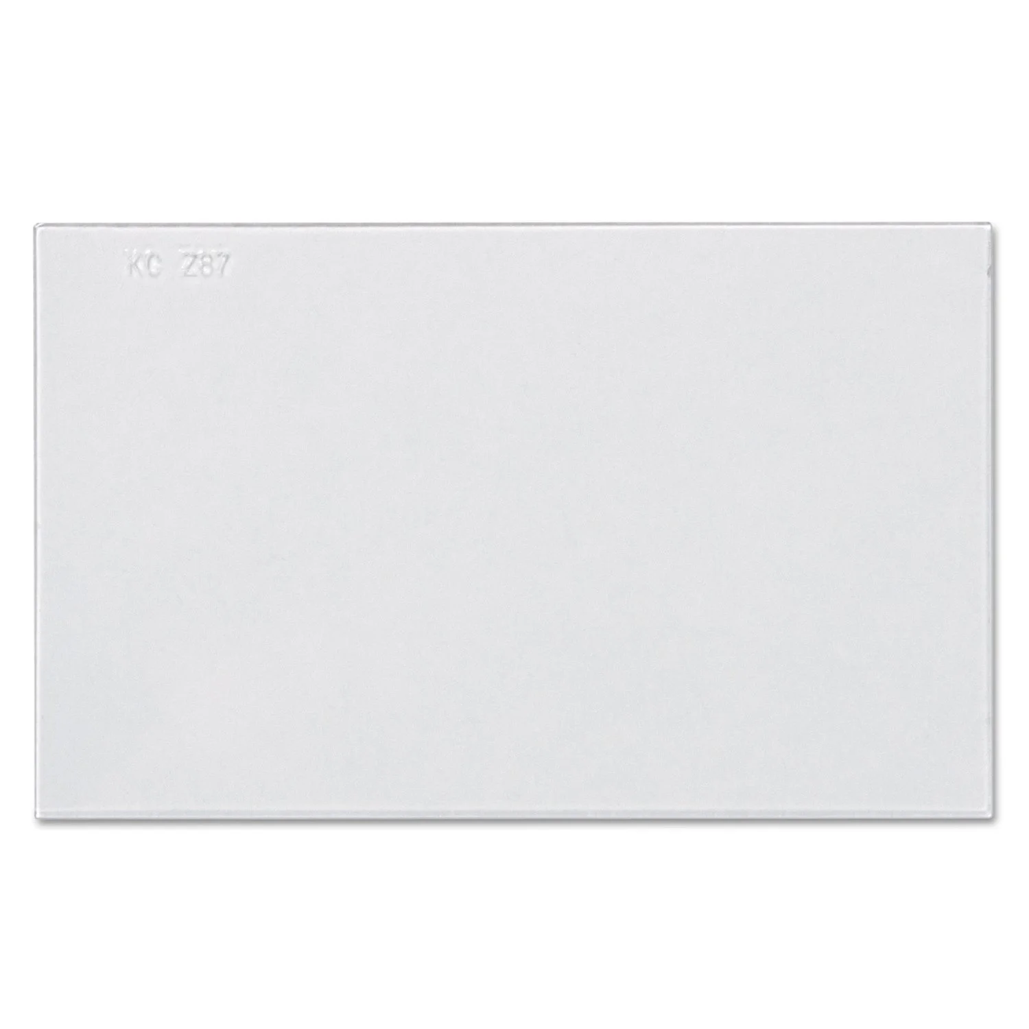 Jackson Safety 41594 WH40 Insight Internal Cover Lenses, 6 1/2" x 7 1/2", Polycarbonate, Clear (Pack of 10)