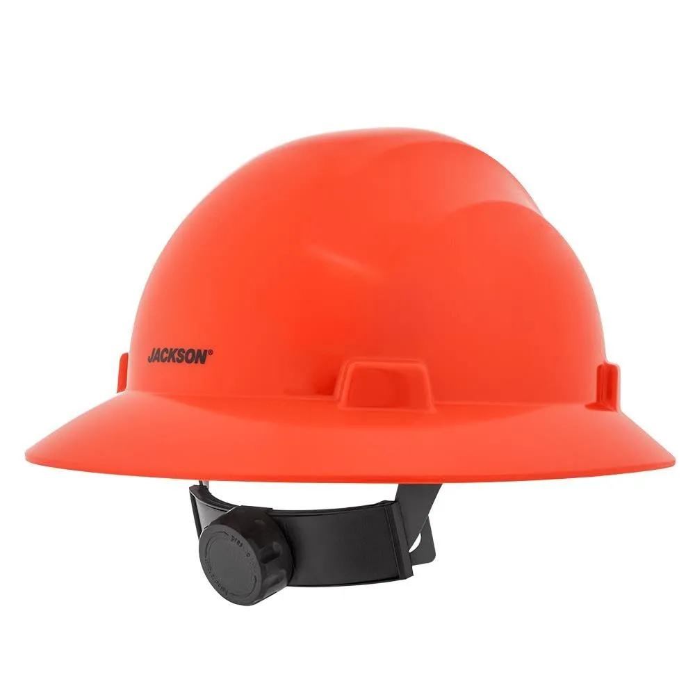 Jackson Safety Advantage Series Full Brim Hard Hat - Construction Helmet