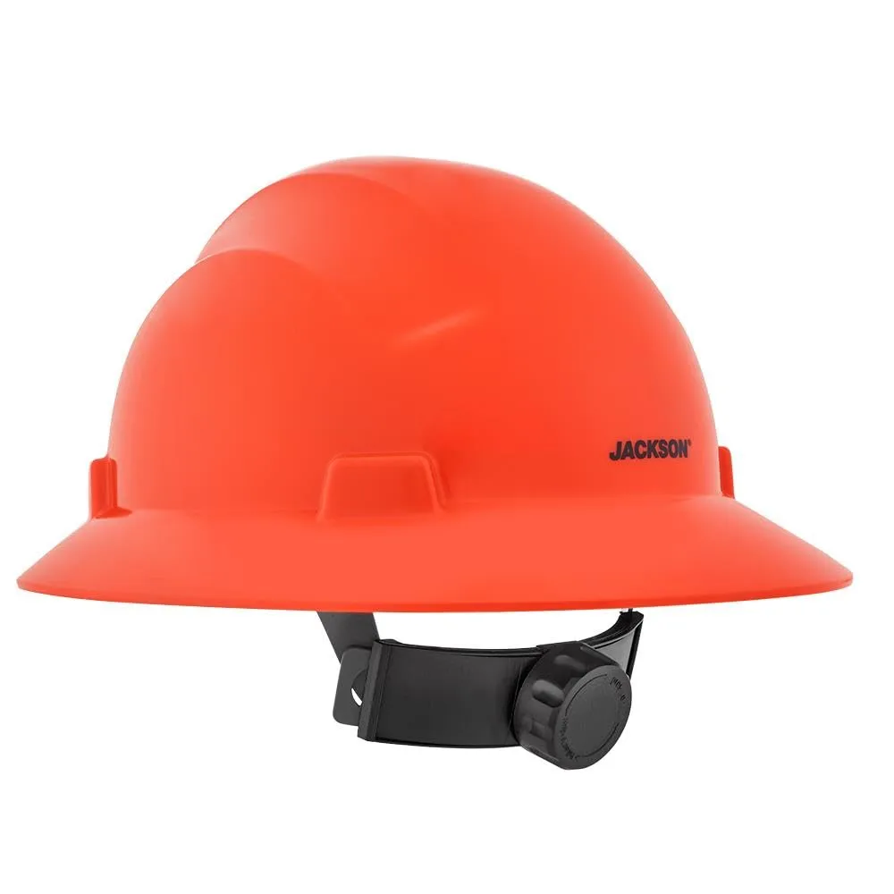Jackson Safety Advantage Series Full Brim Hard Hat - Construction Helmet