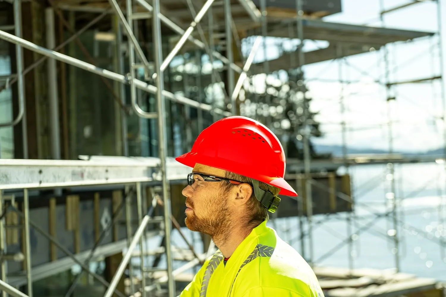 Jackson Safety Advantage Series Full Brim Hard Hat - Construction Helmet