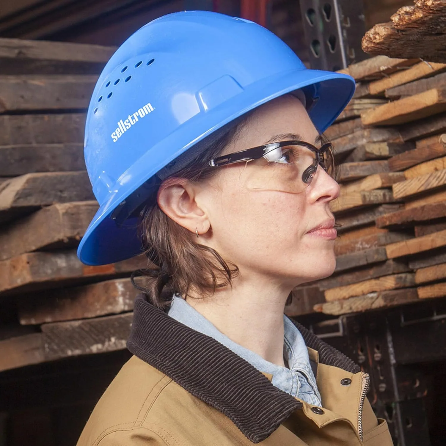 Jackson Safety Advantage Series Full Brim Hard Hat - Construction Helmet