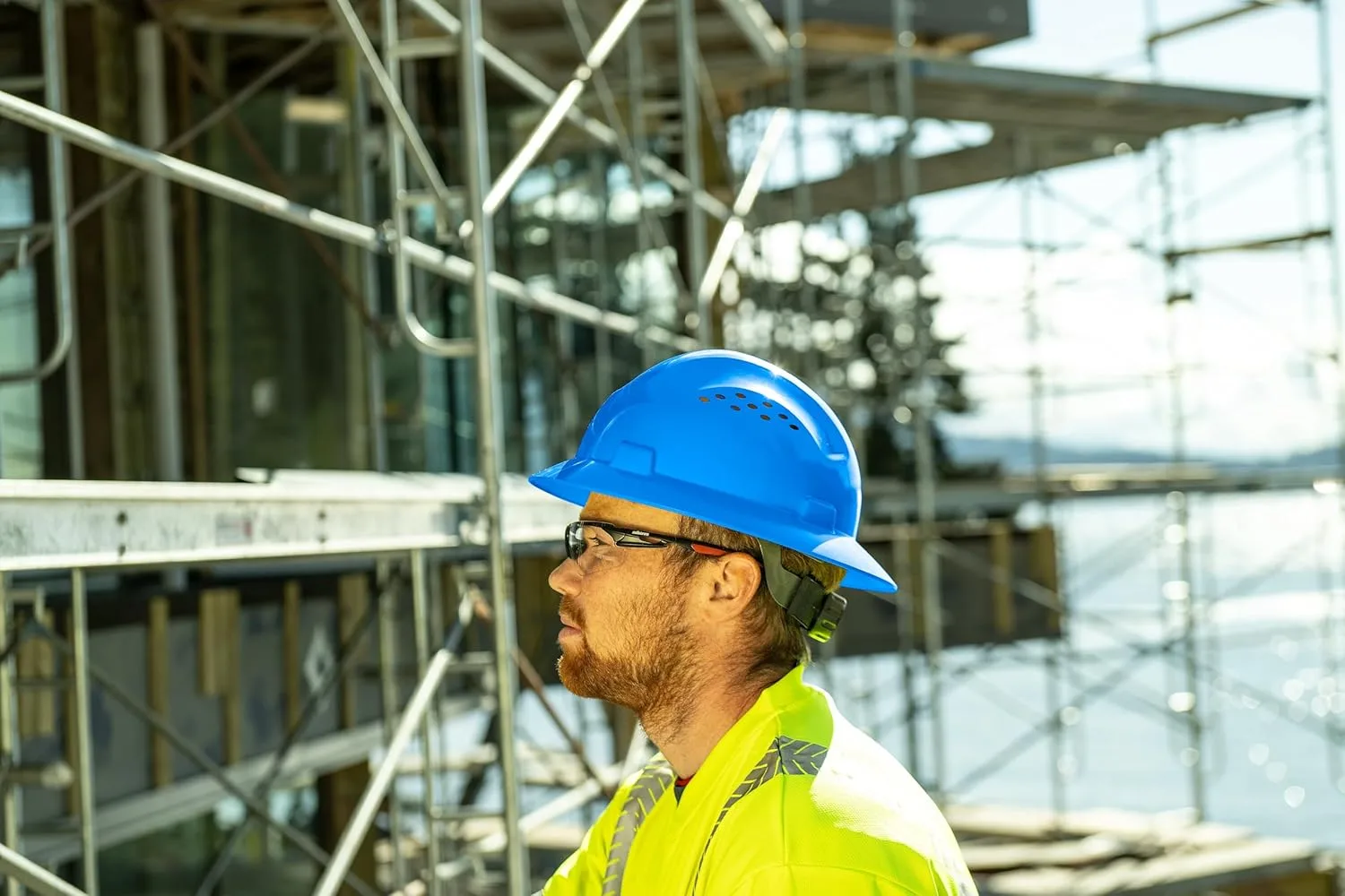Jackson Safety Advantage Series Full Brim Hard Hat - Construction Helmet