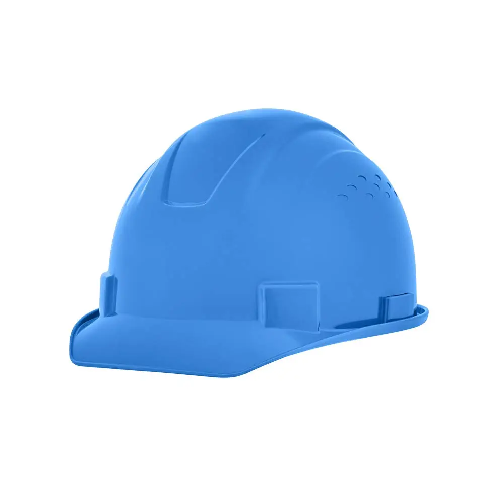 Jackson Safety Advantage Front Brim Hard Hat, Non-Vented, 4-pt. Ratchet Suspension, Blue, 20202