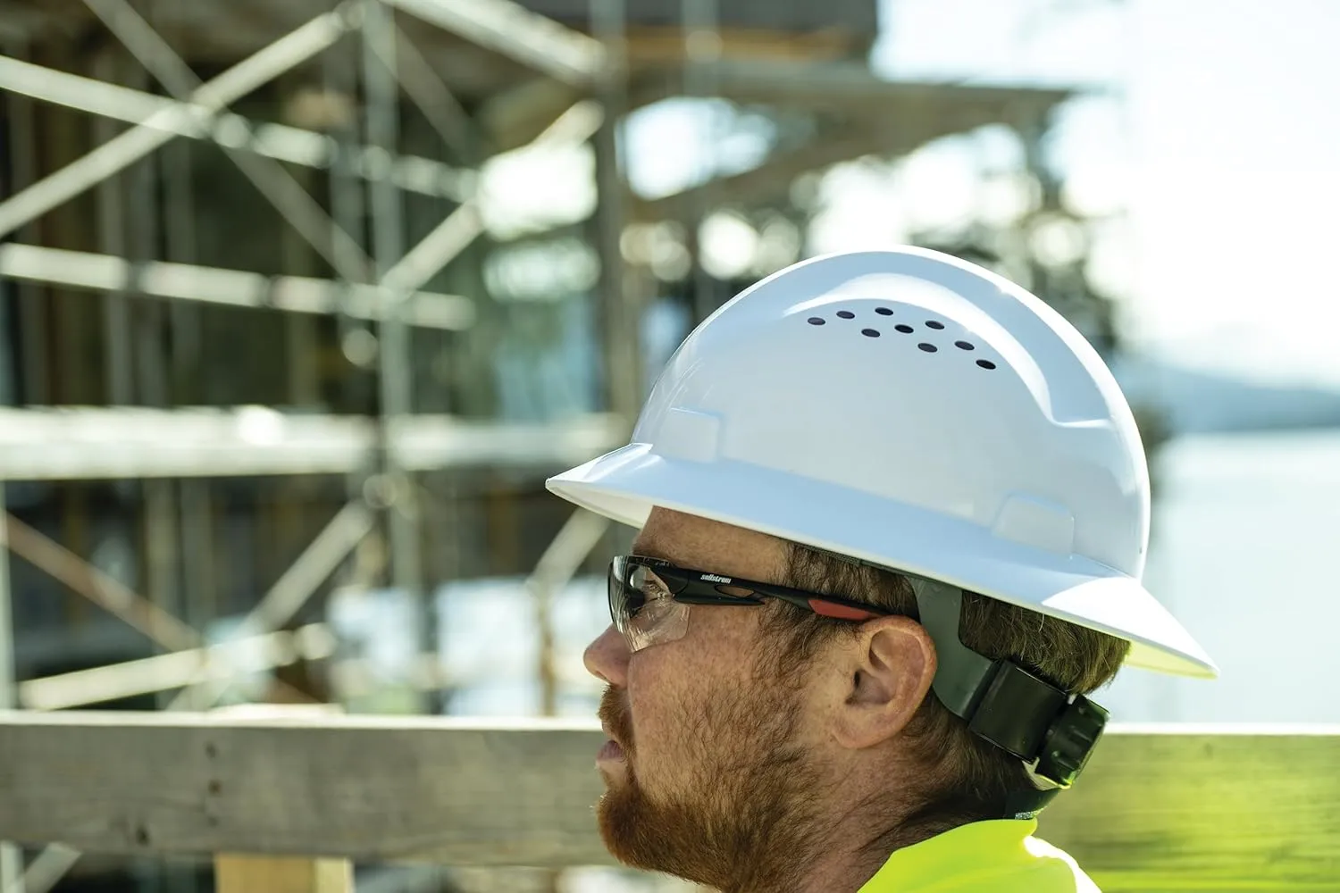 Jackson Safety Advantage Series Full Brim Hard Hat - Construction Helmet
