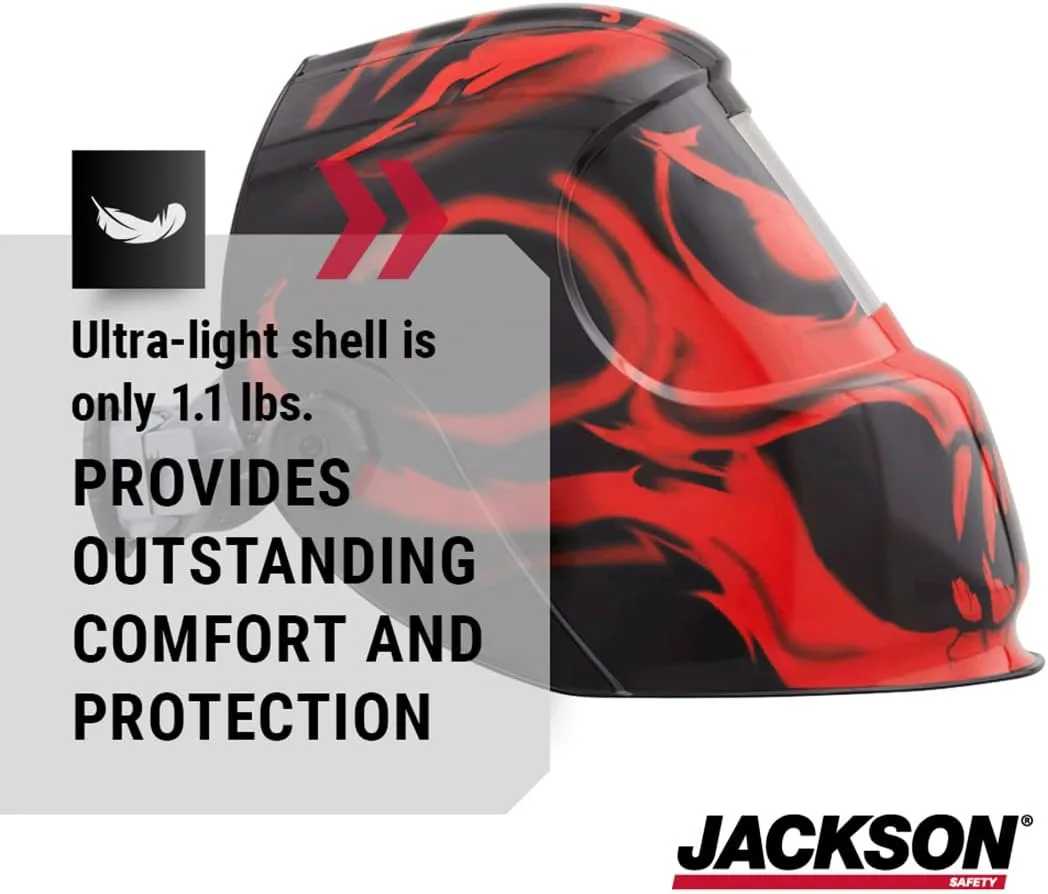 Jackson Safety Premium Auto-Darkening Welding Helmet ADF