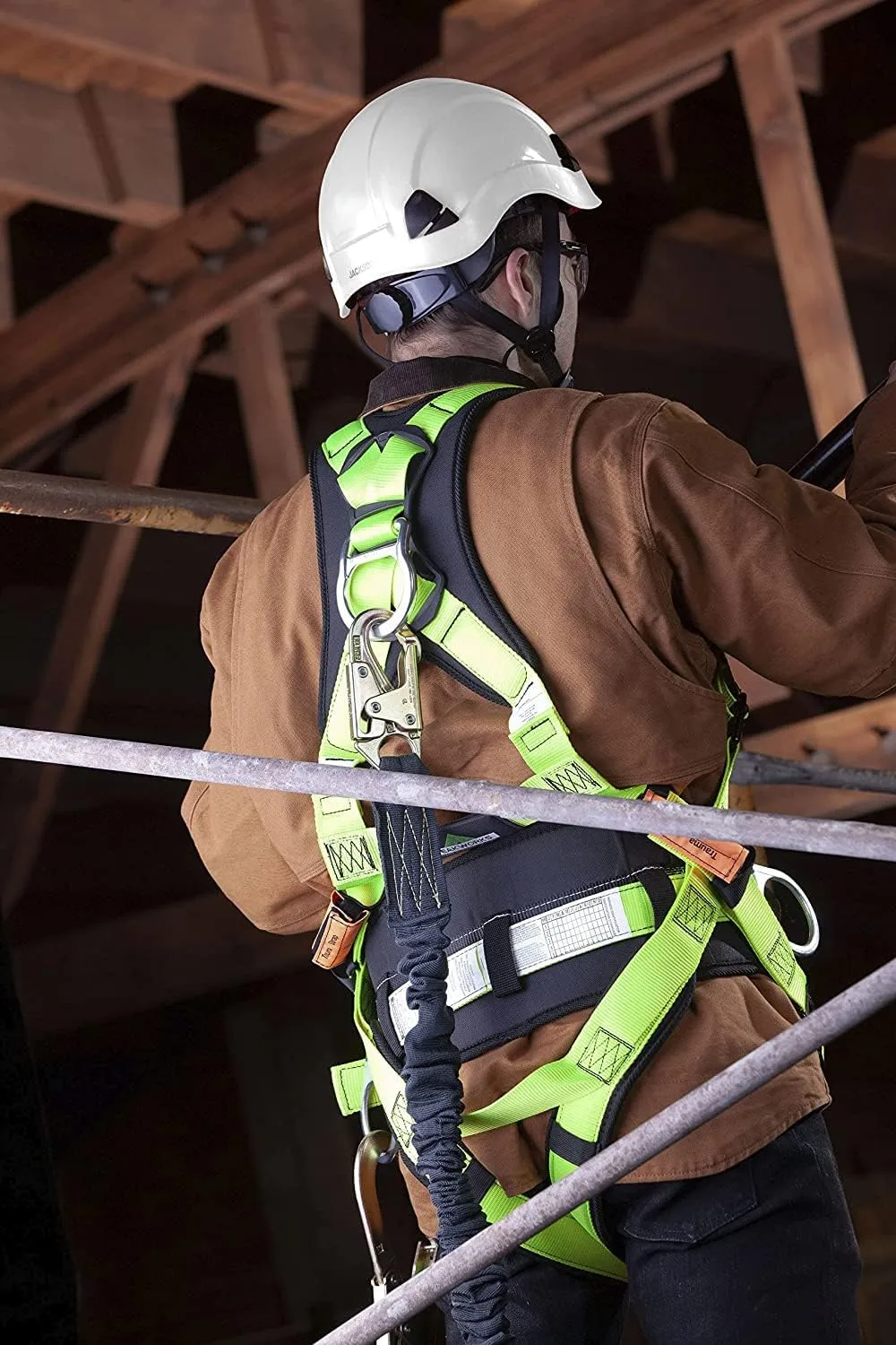 Jackson Safety CH300 & CH400V Climbing-Style Hard Hats – Vented & Non-Vented, Flip-Up Visor, ANSI Z89.1, OSHA Compliant
