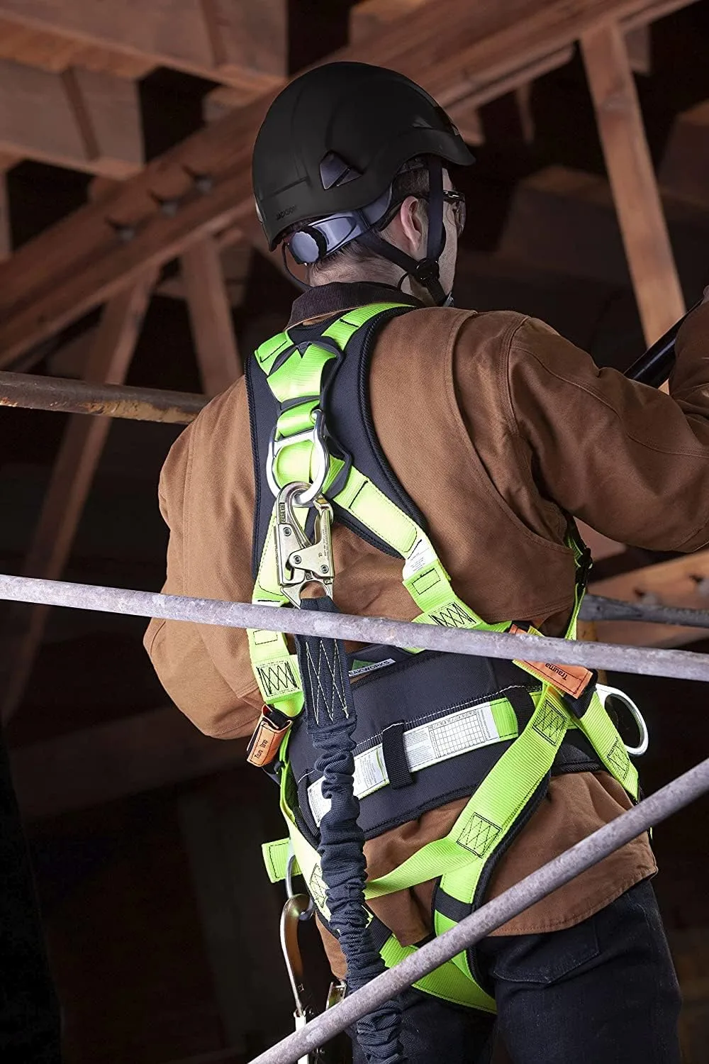 Jackson Safety CH300 & CH400V Climbing-Style Hard Hats – Vented & Non-Vented, Flip-Up Visor, ANSI Z89.1, OSHA Compliant