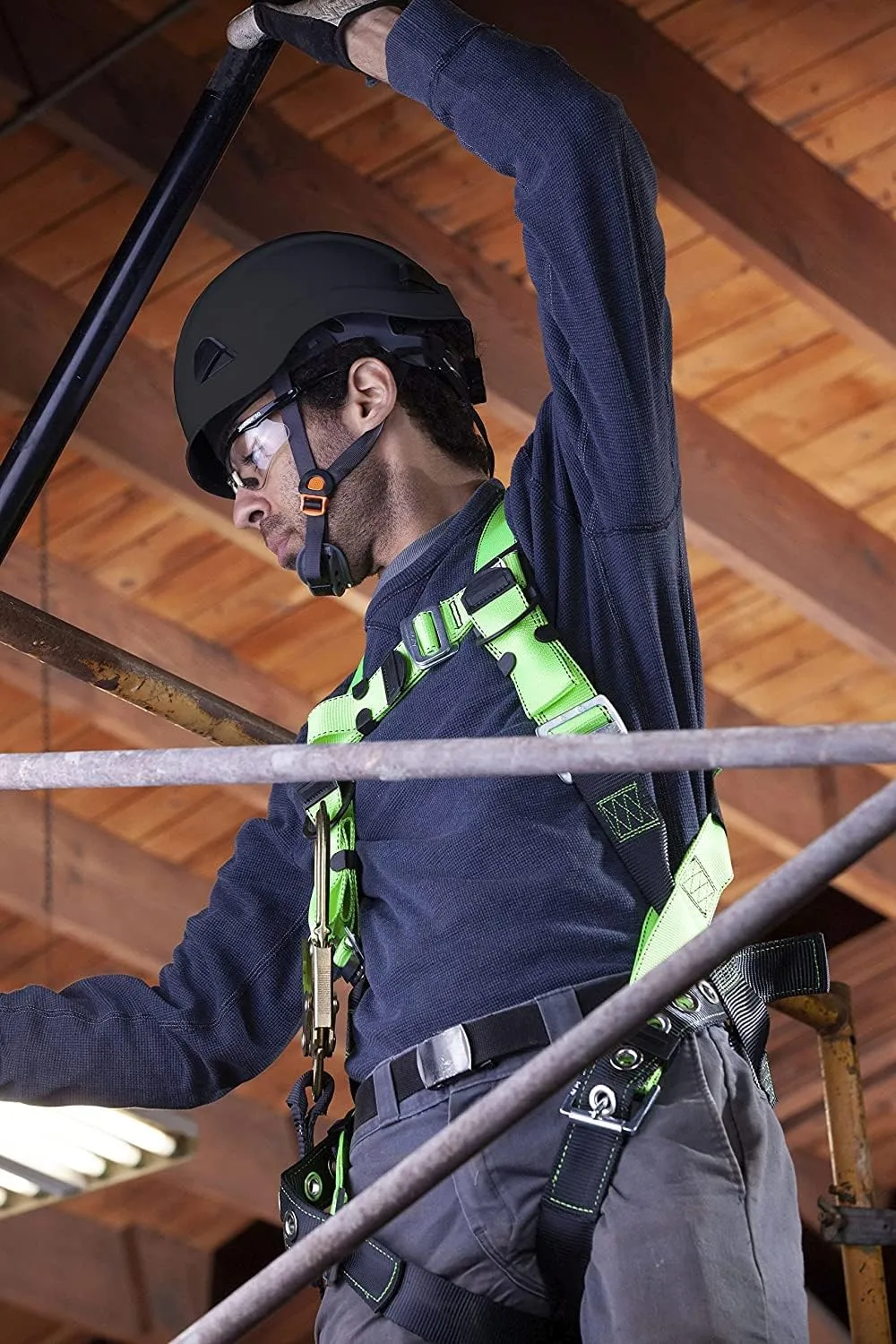Jackson Safety CH300 & CH400V Climbing-Style Hard Hats – Vented & Non-Vented, Flip-Up Visor, ANSI Z89.1, OSHA Compliant