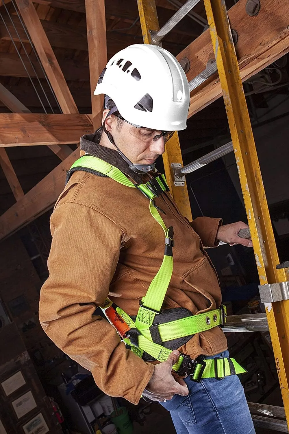 Jackson Safety CH300 & CH400V Climbing-Style Hard Hats – Vented & Non-Vented, Flip-Up Visor, ANSI Z89.1, OSHA Compliant