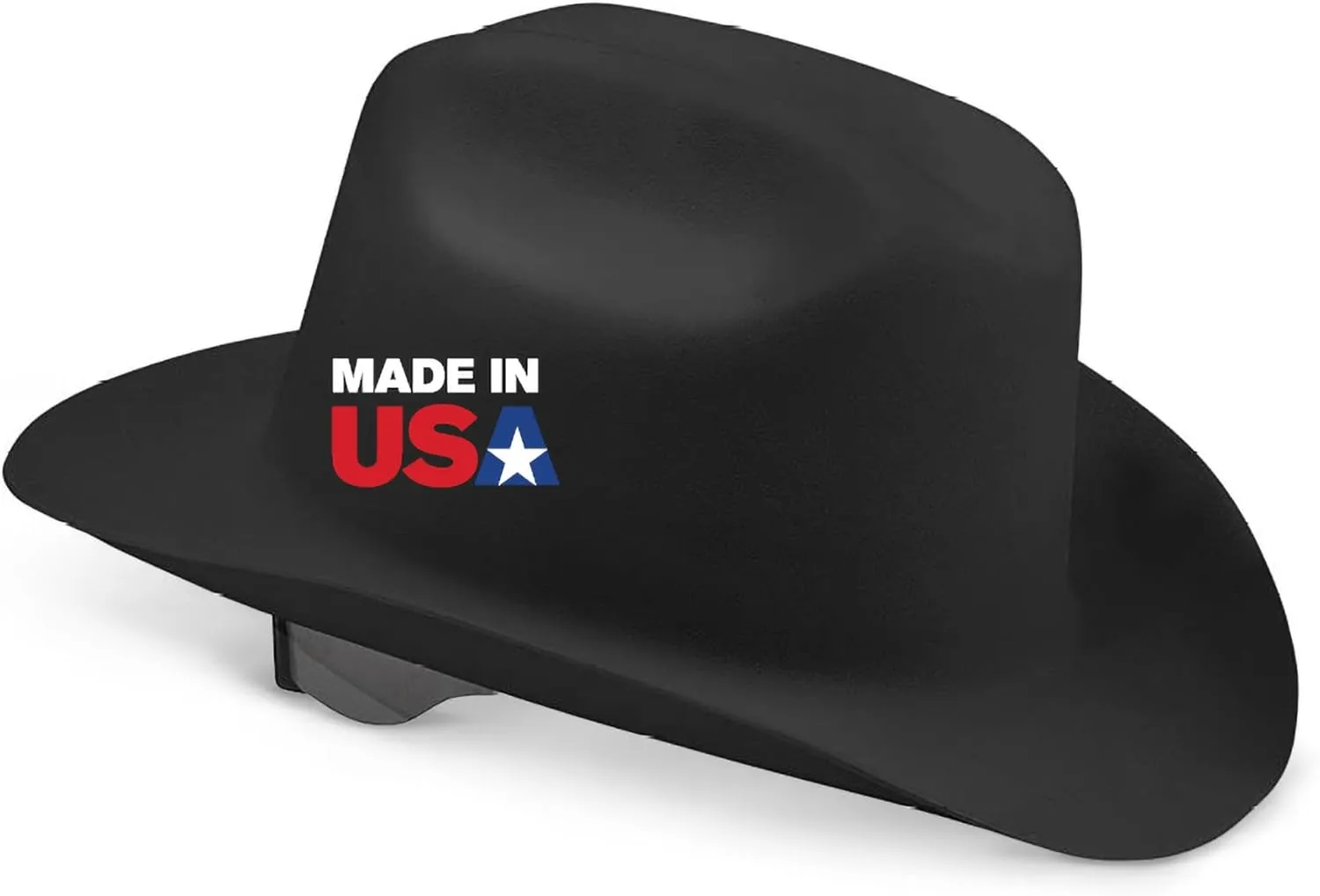 JACKSON SAFETY Cowboy-Style Full-Brim Hard Hat, Non-Vented, HDPE, Ratchet Suspension