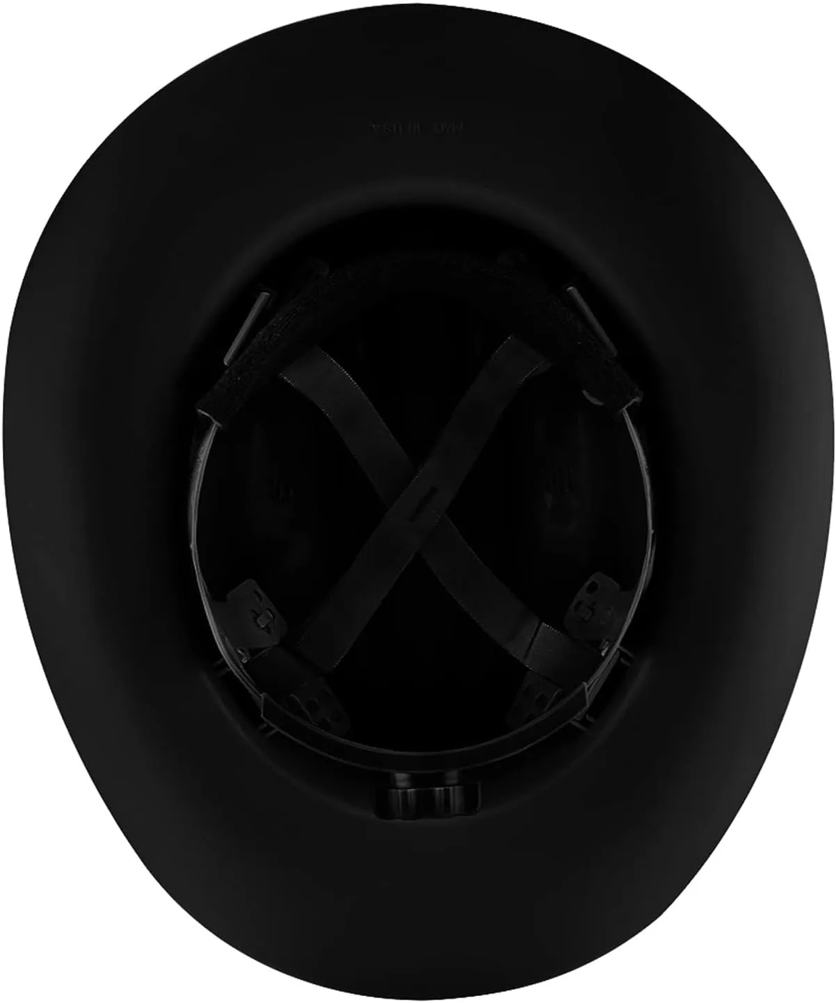 JACKSON SAFETY Cowboy-Style Full-Brim Hard Hat, Non-Vented, HDPE, Ratchet Suspension