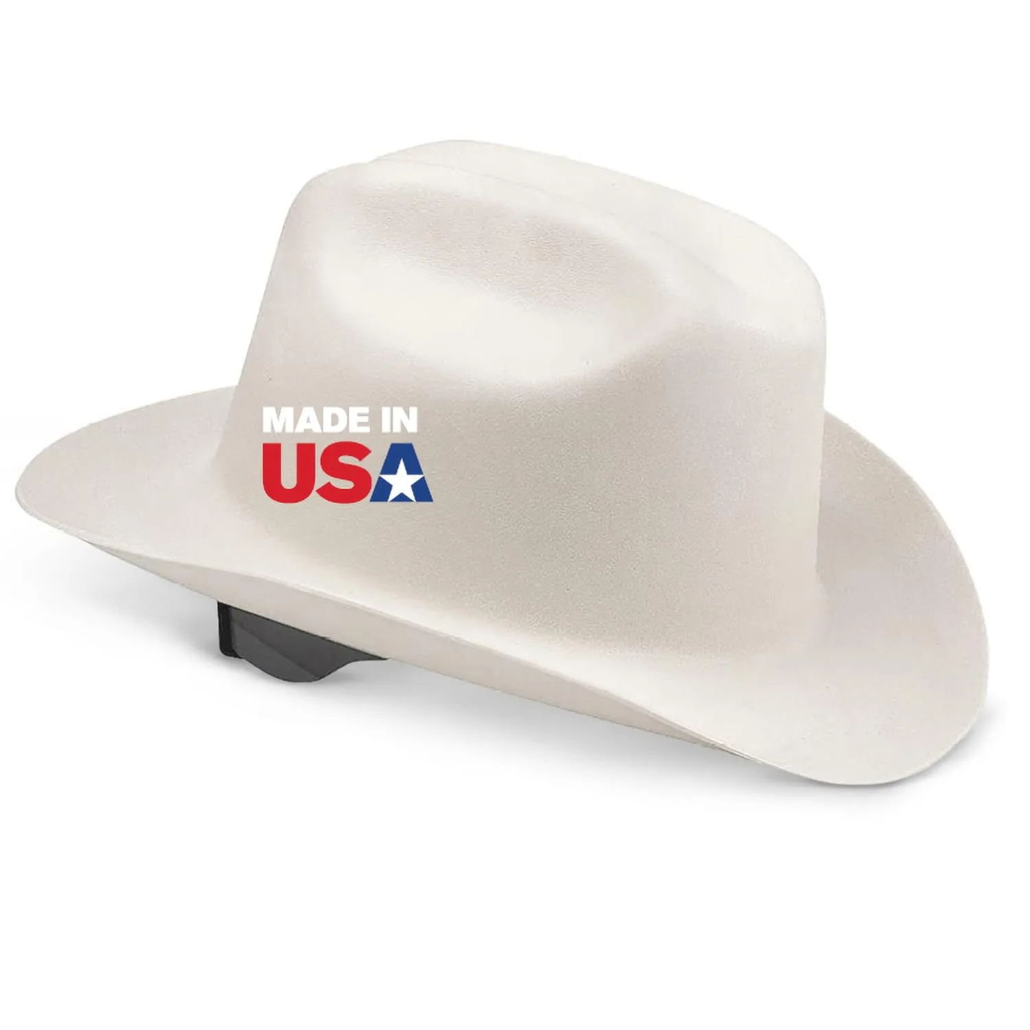 JACKSON SAFETY Cowboy-Style Full-Brim Hard Hat, Non-Vented, HDPE, Ratchet Suspension