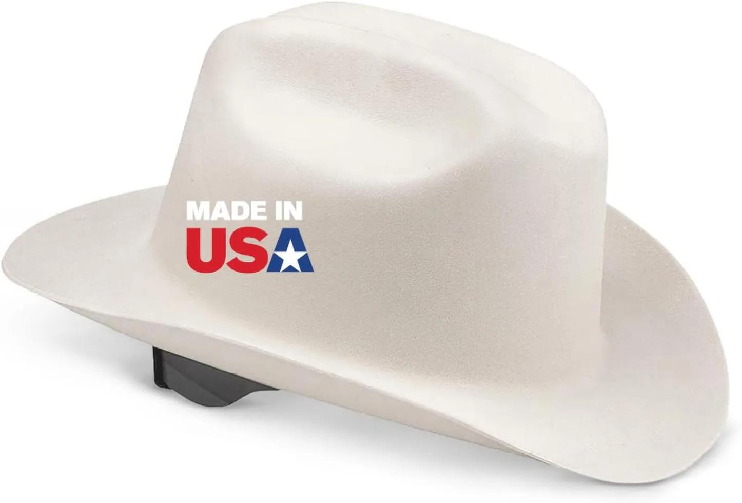 JACKSON SAFETY Cowboy-Style Full-Brim Hard Hat, Non-Vented, HDPE, Ratchet Suspension