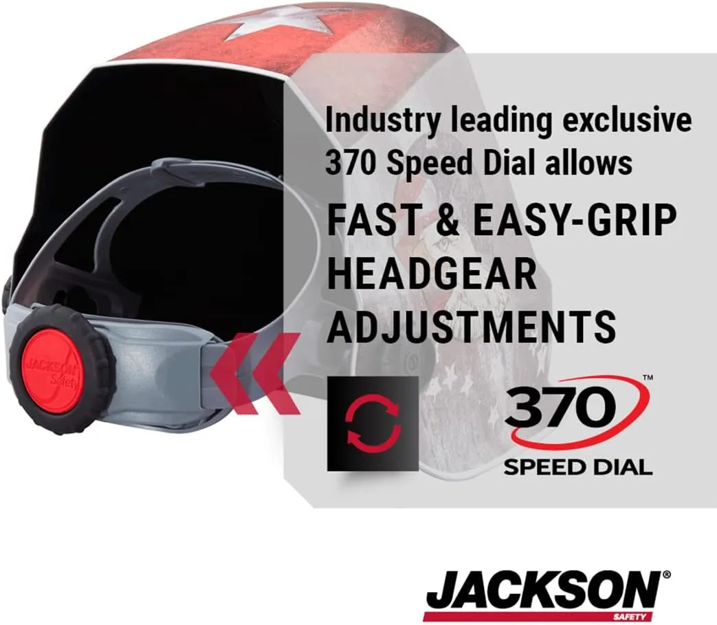 Jackson Safety Premium Auto-Darkening Welding Helmet ADF