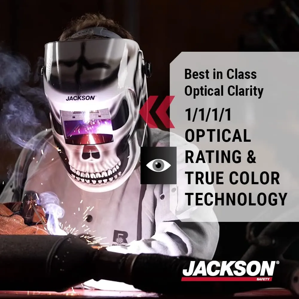 Jackson Safety Premium Auto-Darkening Welding Helmet ADF
