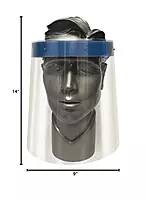 Jackson Safety MFS-320 Series Face Shield Mask Kit for Medical Protection, Healthcare Workers, Reusable, Adjustable