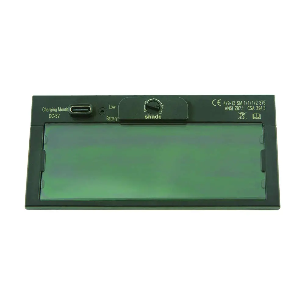 Jackson Safety Smartweld ADF, USB-C Rechargeable, Shade 4/9–13, 2" x 4.25", 46411