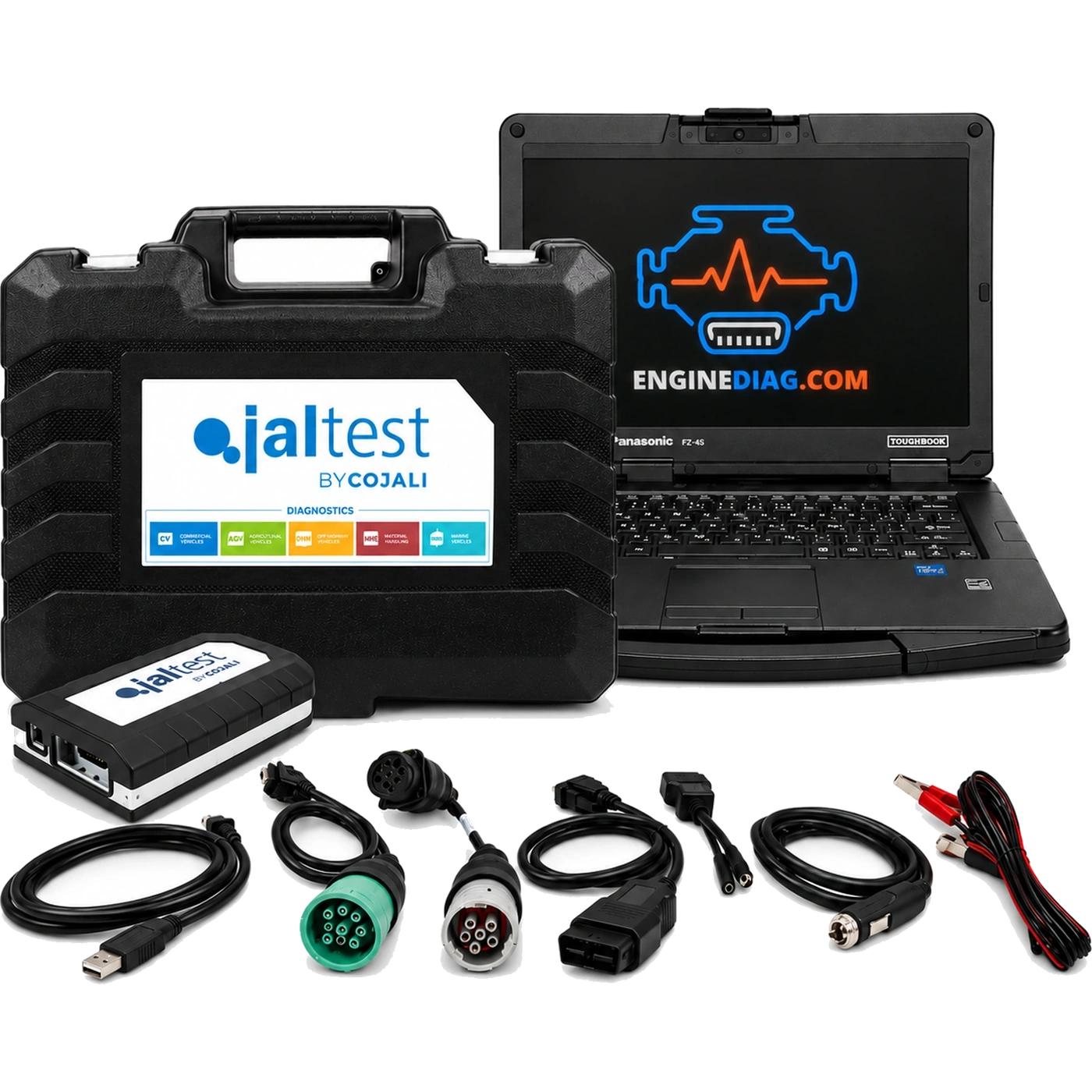 Jaltest Commercial Vehicle Diagnostic Laptop Kit