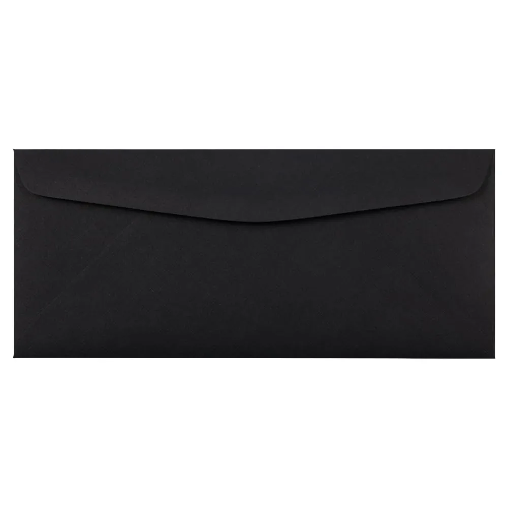 JAM PAPER Booklet Invitation Envelopes, Gummed Seal, 32-lb Linen, 30% Recycled