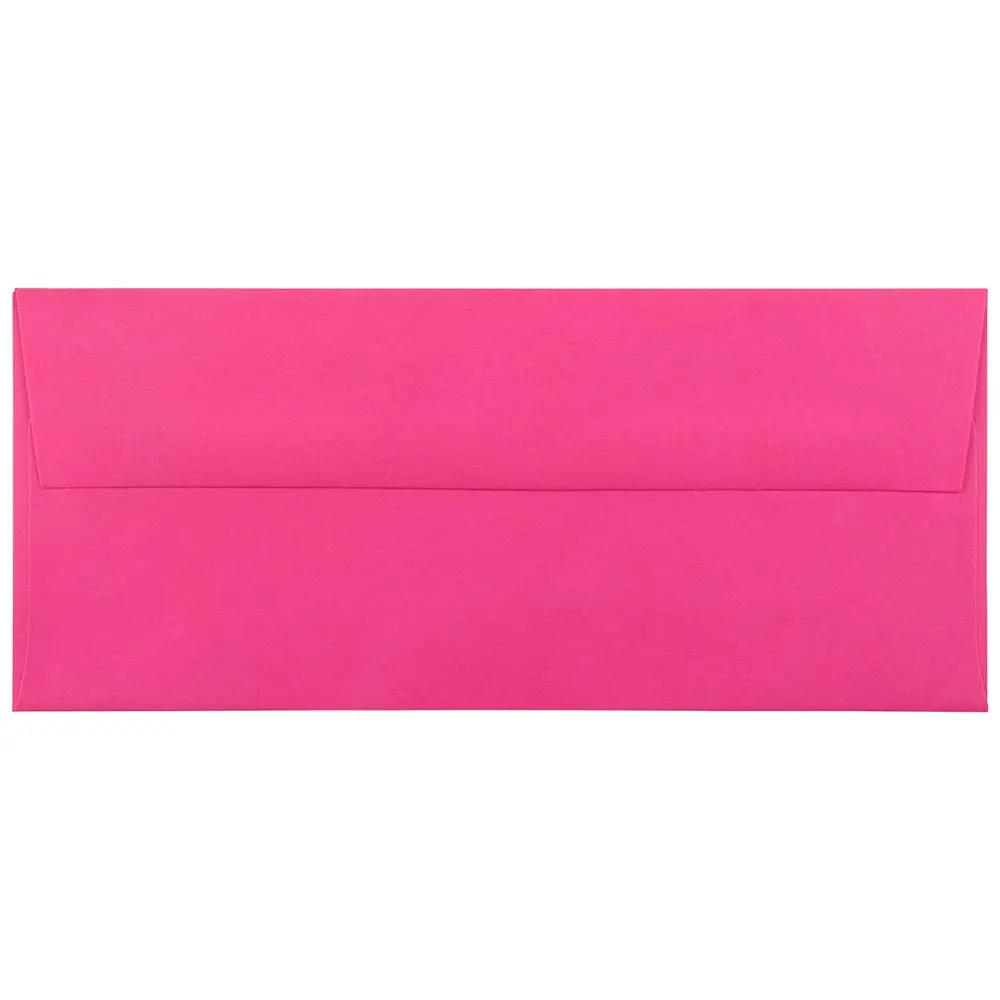 JAM PAPER Colored Envelopes - Ultra Fuchsia Hot Pink