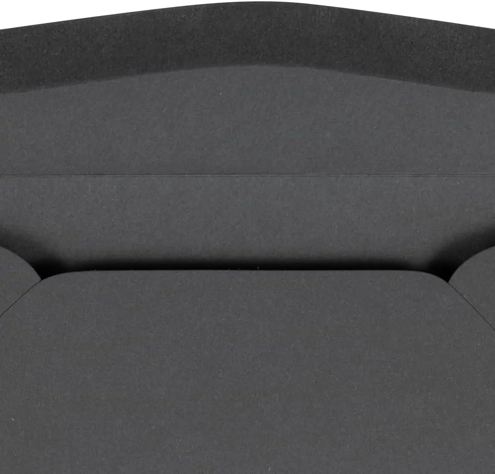 JAM PAPER Premium Dark Gray Invitation and Business Envelopes