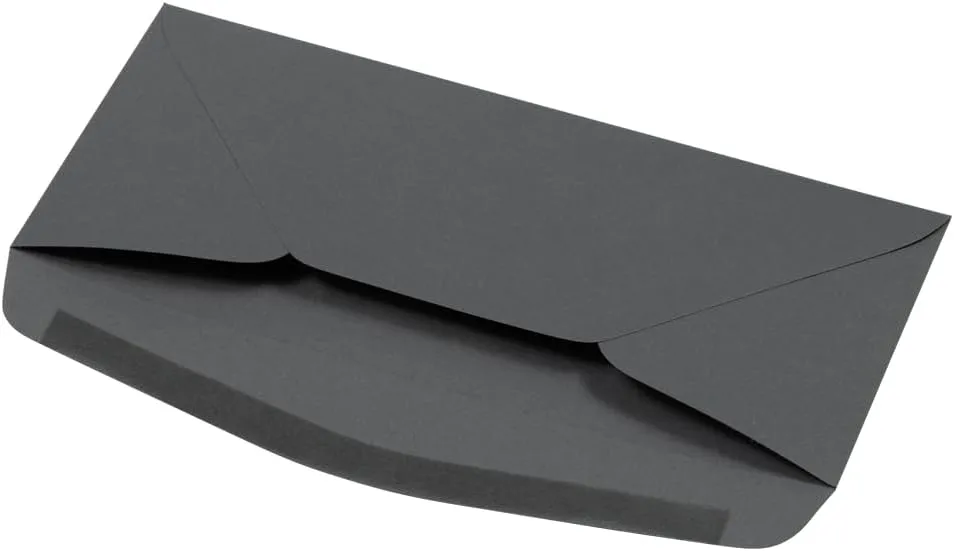JAM PAPER Premium Dark Gray Invitation and Business Envelopes