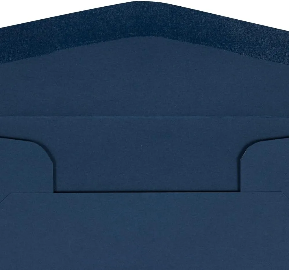 JAM PAPER Navy Blue Premium Invitation Envelopes - 25/Pack