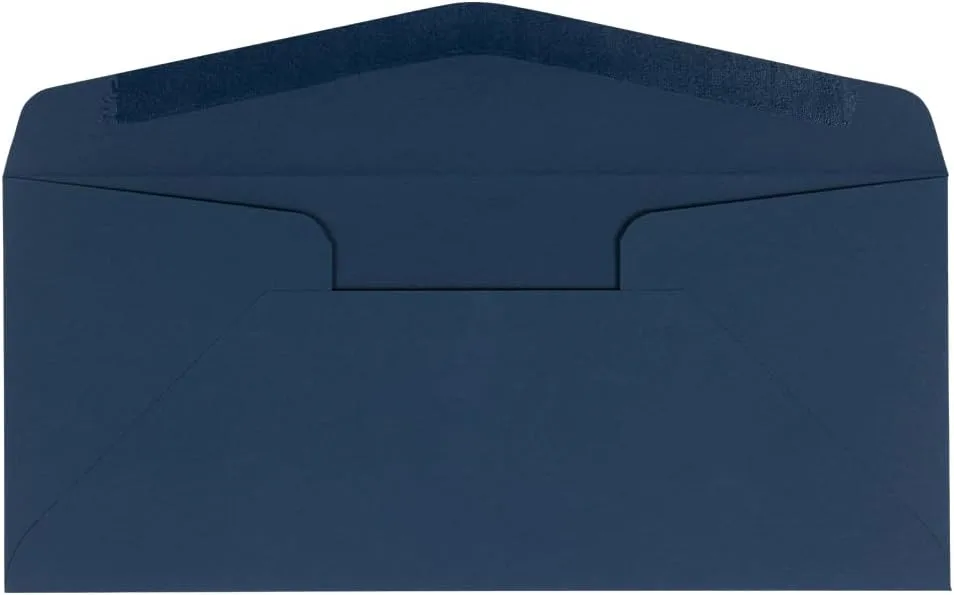 JAM PAPER Navy Blue Premium Invitation Envelopes - 25/Pack