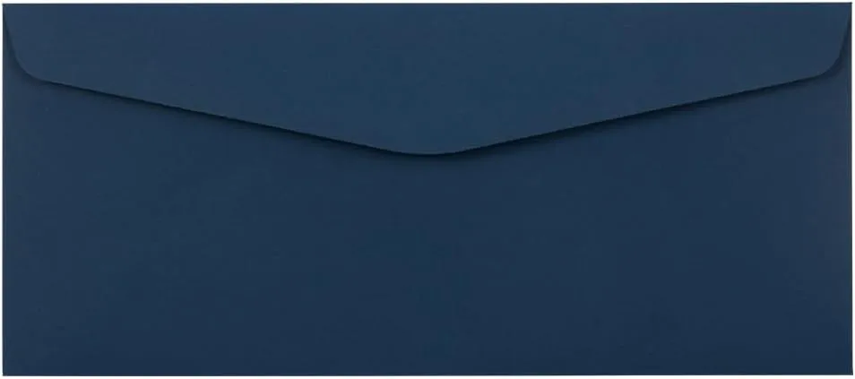 JAM PAPER Navy Blue Premium Invitation Envelopes - 25/Pack