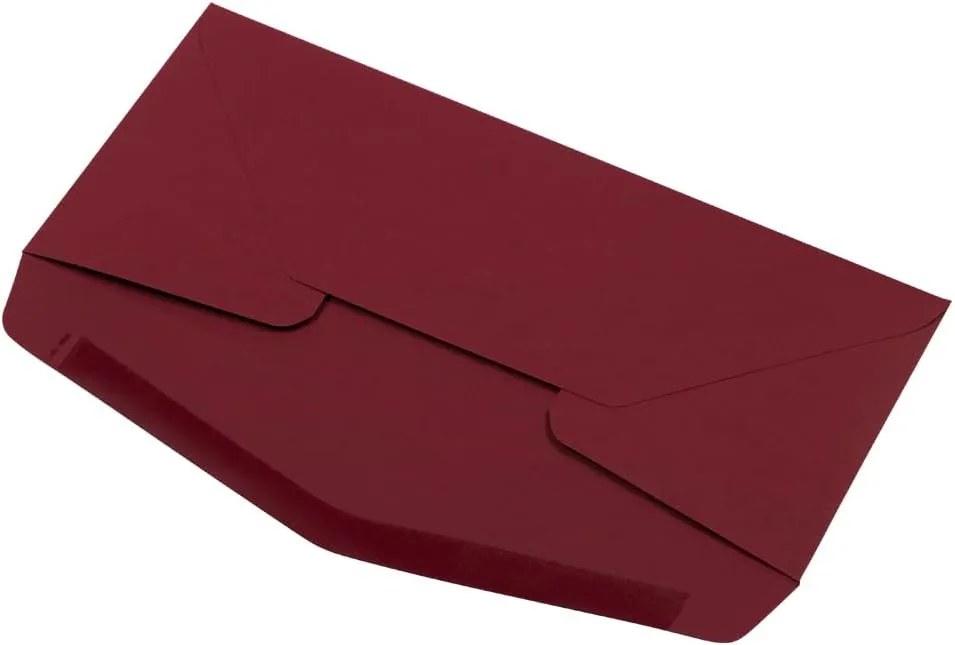 JAM PAPER Premium Dark Red Invitation Envelopes