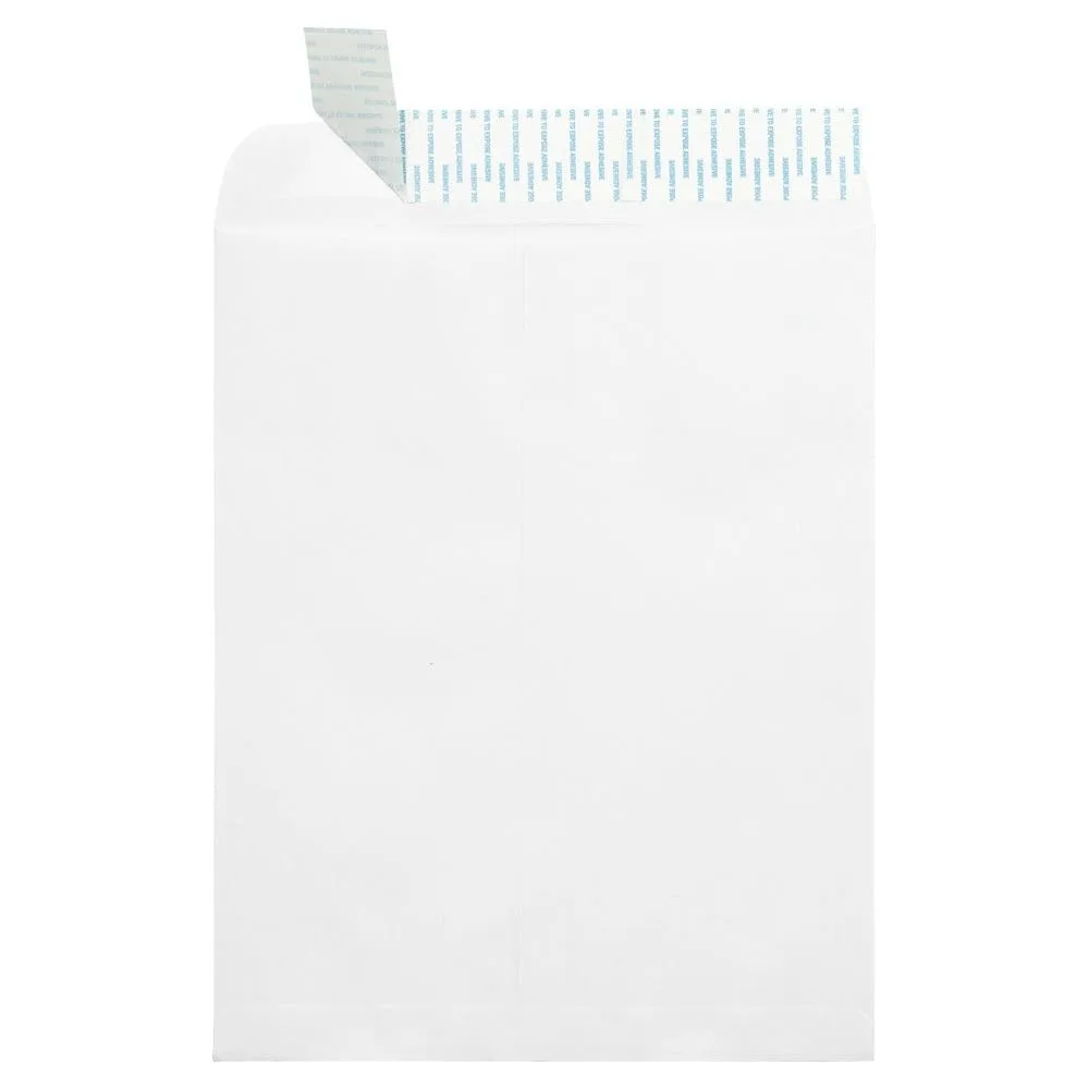 JAM PAPER Open-End Catalog Envelopes - White