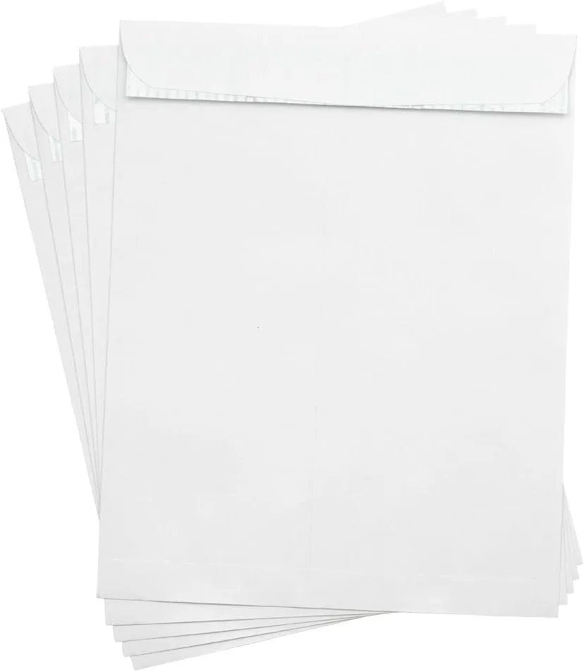 JAM PAPER Open-End Catalog Envelopes - White