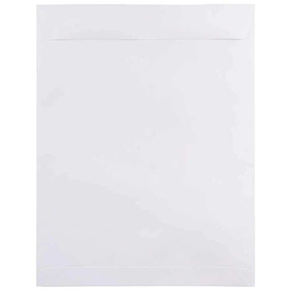 JAM PAPER Open-End Catalog Envelopes - White