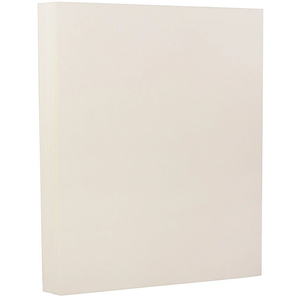 JAM PAPER Extra Heavy Weight 130 lb Cover Card Stock - Letter (8.5 x 11) - 25 Sheets