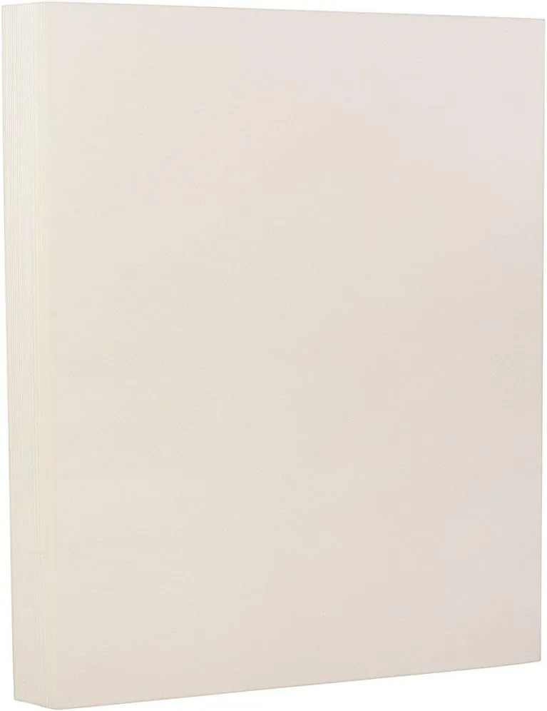 JAM PAPER Extra Heavy Weight 130 lb Cover Card Stock - Letter (8.5 x 11) - 25 Sheets