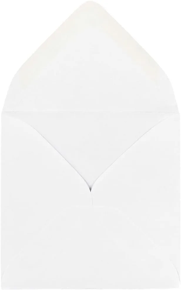 JAM Paper® 3.125" x 3.125" Square Invitation Envelopes - White - 25/Pack