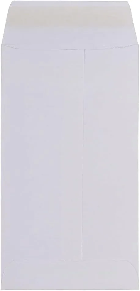JAM PAPER Open-End Coin Envelopes - 24 lb Paper
