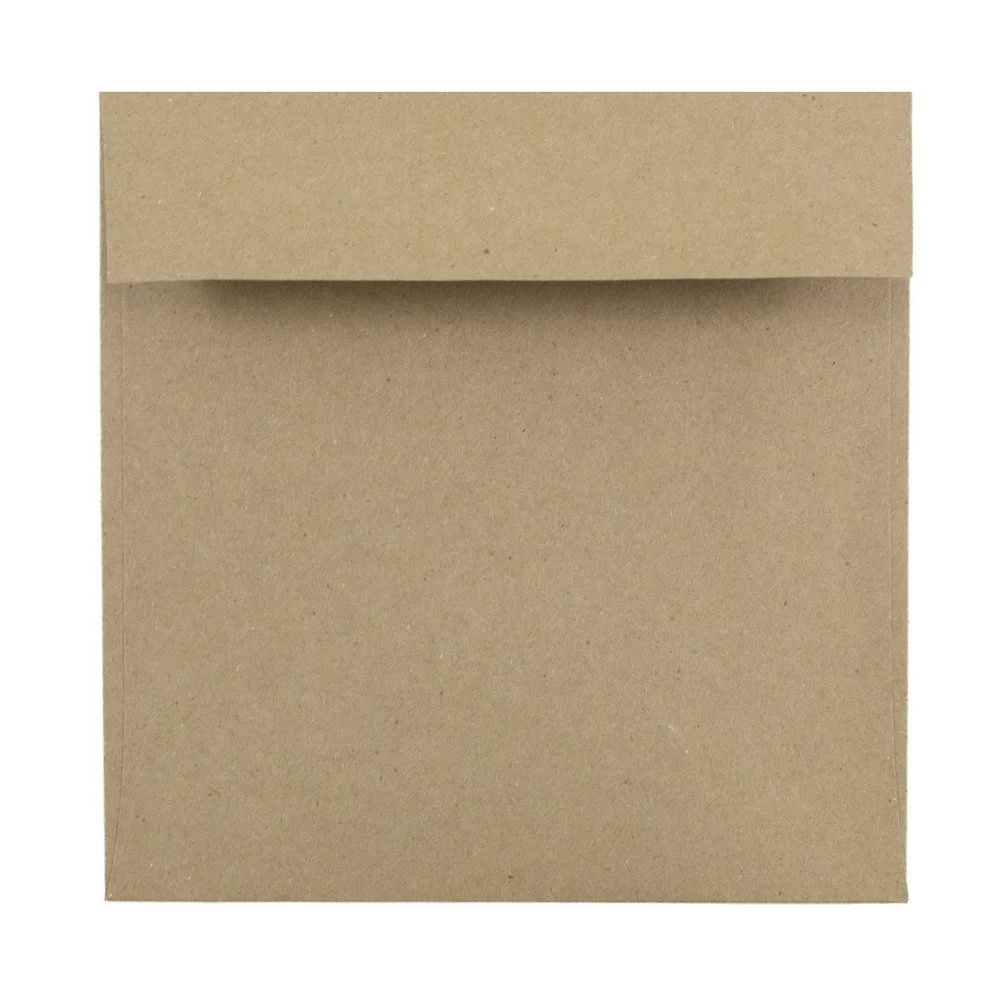 JAM Paper Square Invitation Envelopes (Recycled)