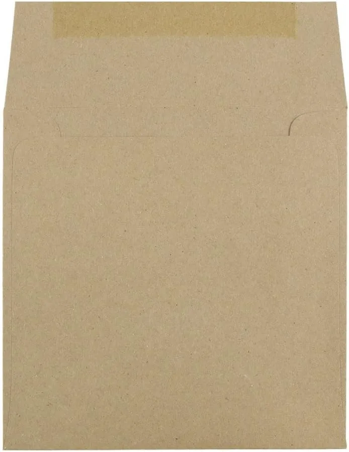 JAM Paper Square Invitation Envelopes (Recycled)