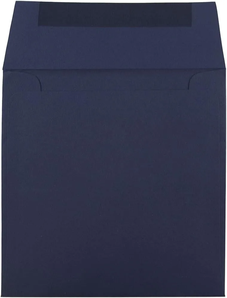 JAM PAPER Navy Blue Premium Invitation Envelopes - 25/Pack