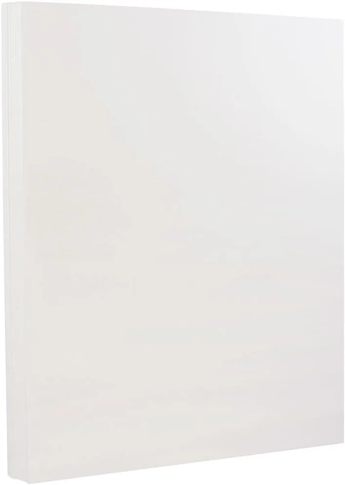 JAM PAPER Strathmore Cover Card Stock - Letter (8.5 x 11) - 50 Sheets