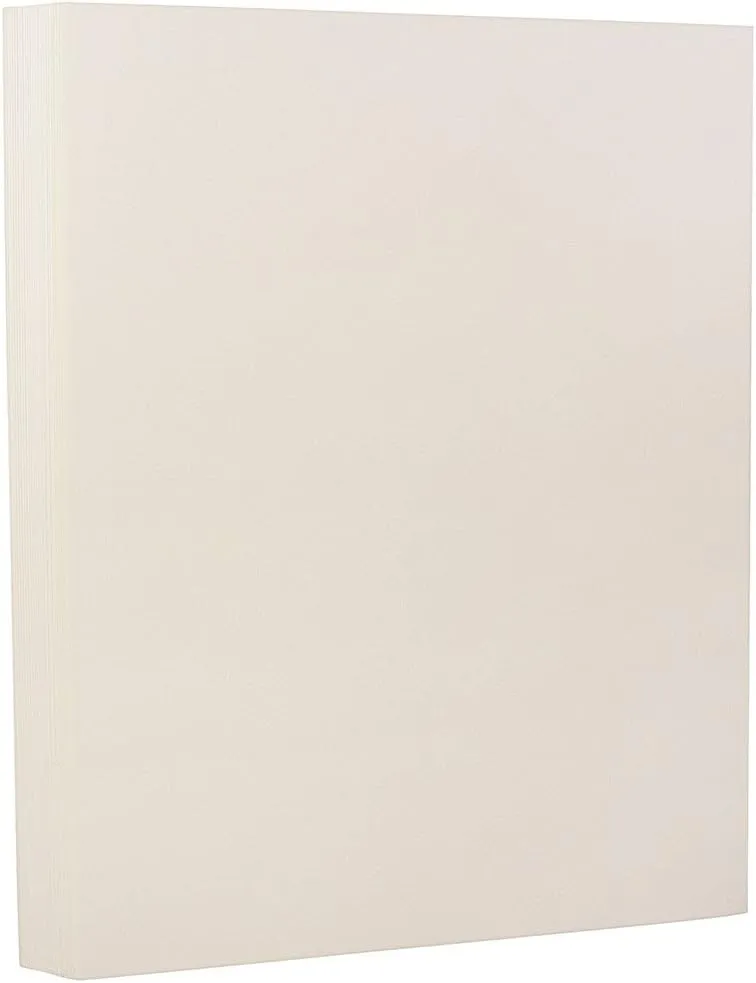 JAM PAPER Strathmore Cover Card Stock - Letter (8.5 x 11) - 50 Sheets