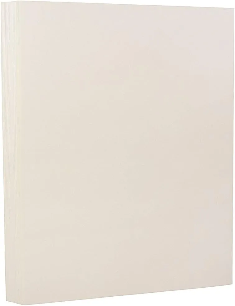 JAM PAPER Strathmore Cover Card Stock - Letter (8.5 x 11) - 50 Sheets
