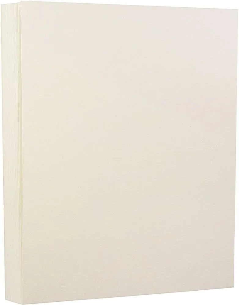 JAM PAPER Strathmore Cover Card Stock - Letter (8.5 x 11) - 50 Sheets