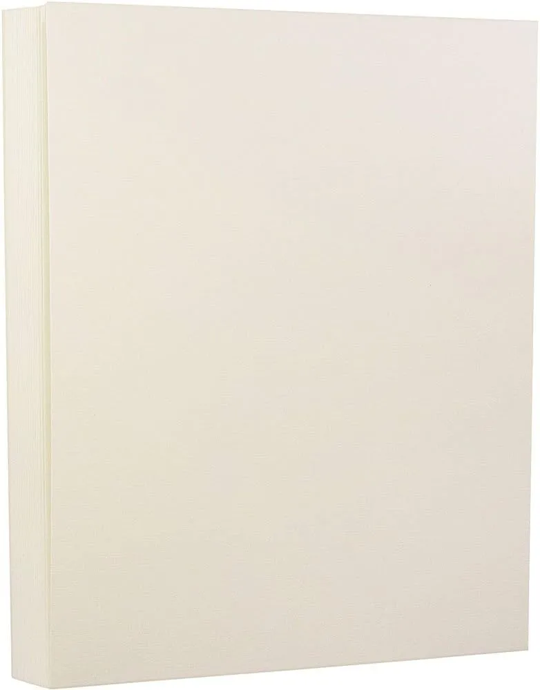 JAM PAPER Strathmore Cover Card Stock - Letter (8.5 x 11) - 50 Sheets