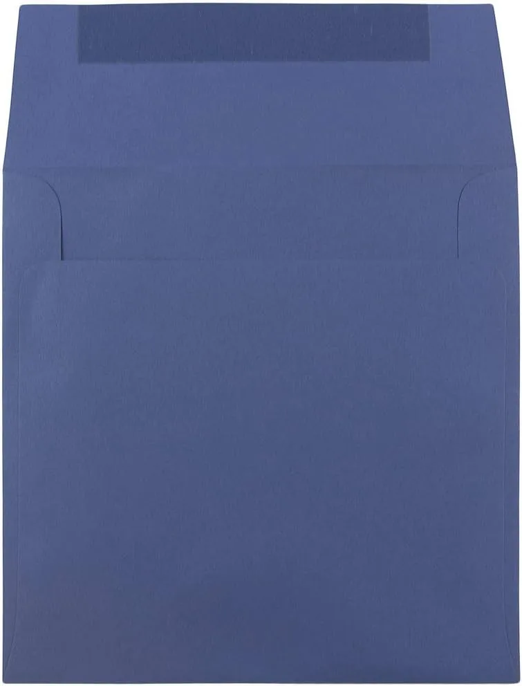 JAM PAPER Premium Invitation Envelopes - Presidential Blue