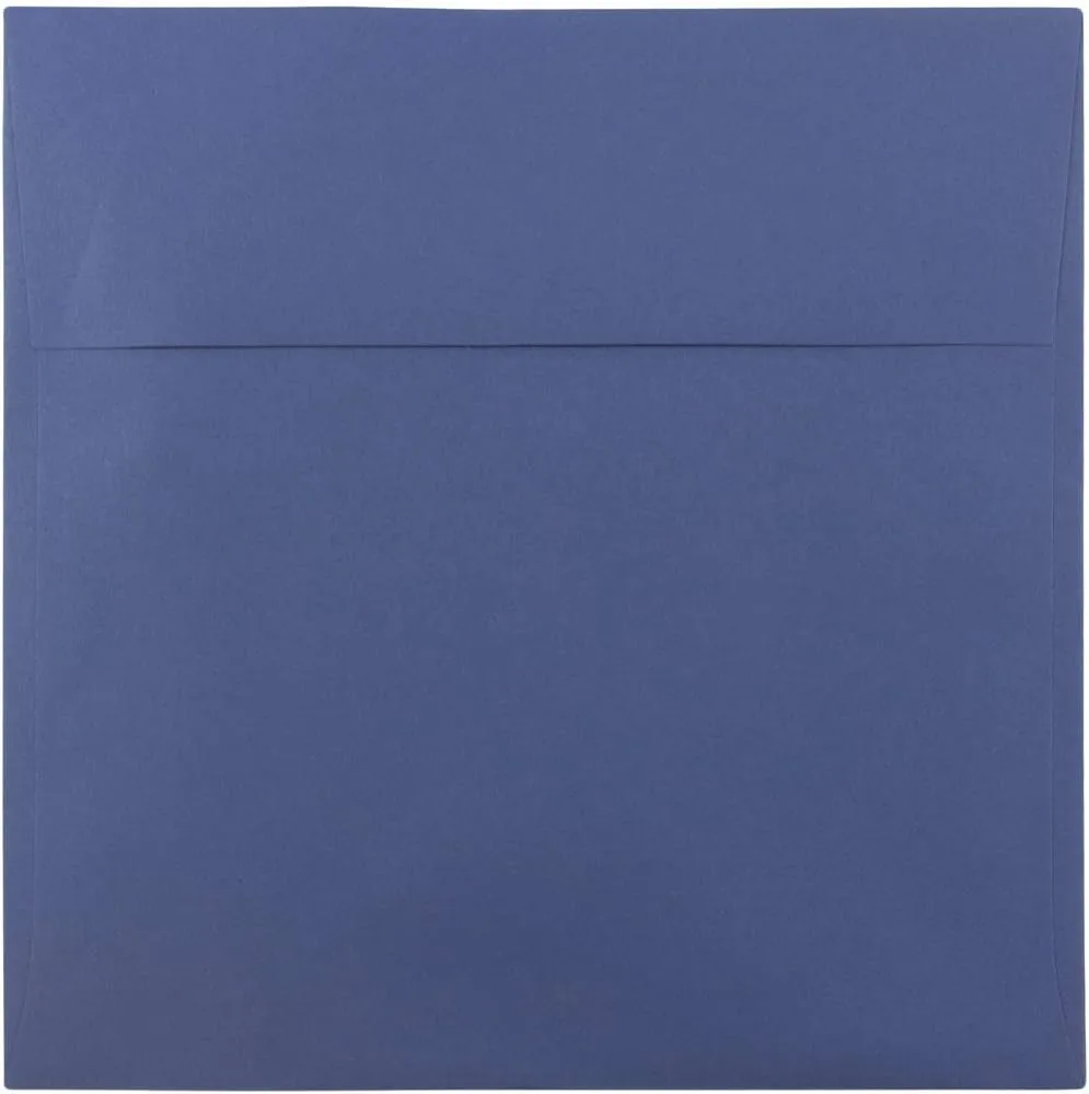JAM PAPER Premium Invitation Envelopes - Presidential Blue