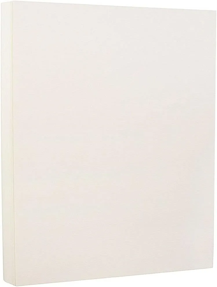 JAM PAPER Strathmore Cover Card Stock - Letter (8.5 x 11) - 50 Sheets