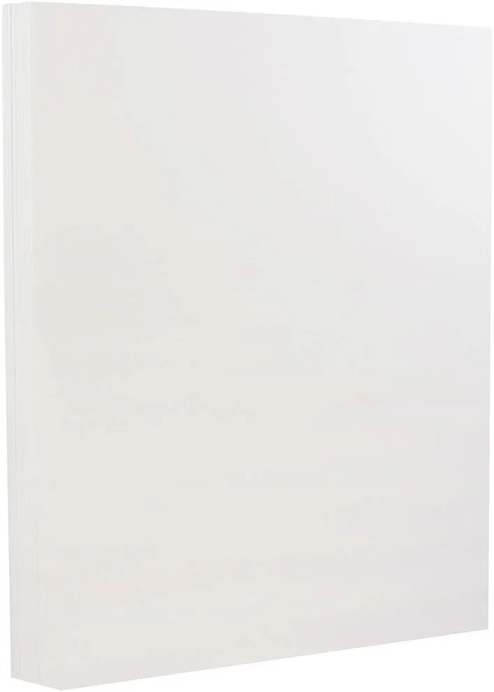 JAM PAPER Strathmore Cover Card Stock - Letter (8.5 x 11) - 50 Sheets